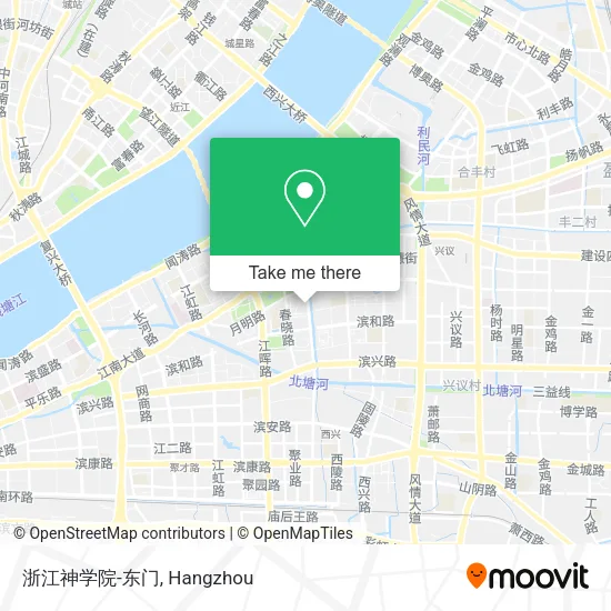 浙江神学院-东门 map