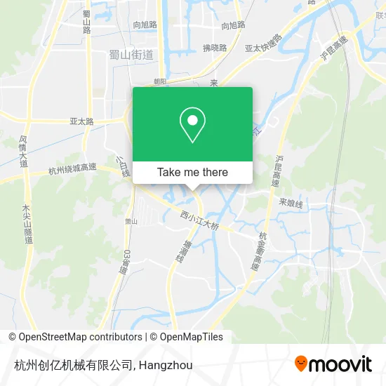 杭州创亿机械有限公司 map