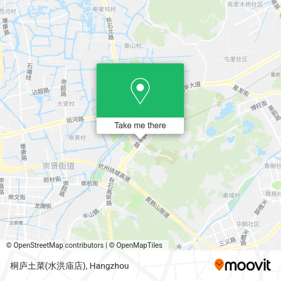 桐庐土菜(水洪庙店) map