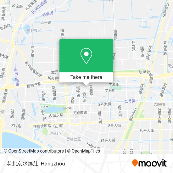 老北京水爆肚 map