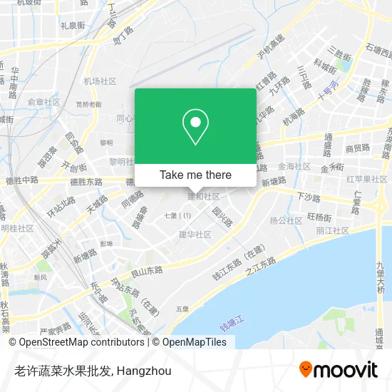 老许蔬菜水果批发 map