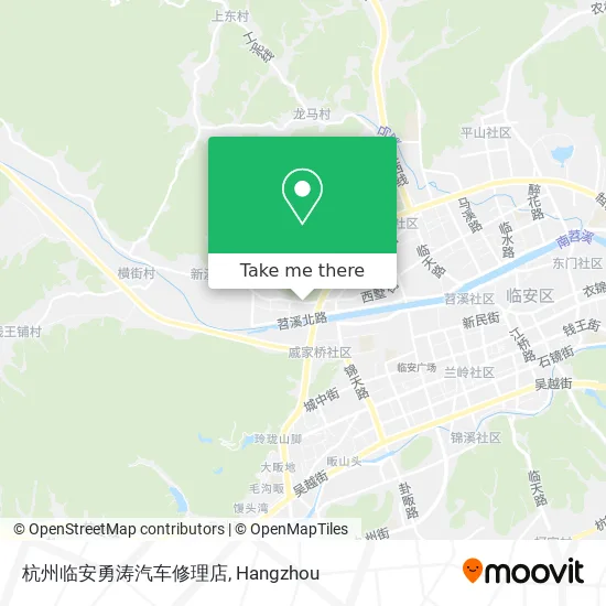 杭州临安勇涛汽车修理店 map