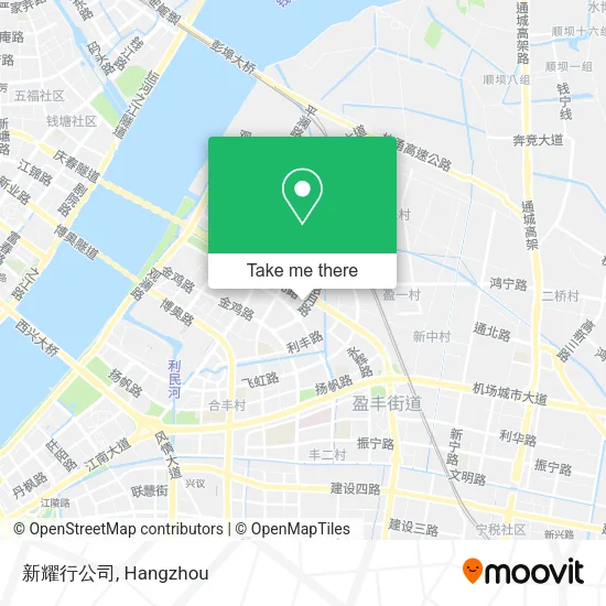 新耀行公司 map
