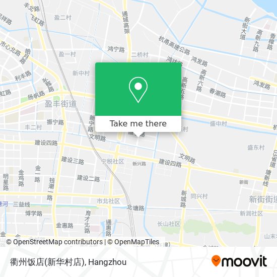 衢州饭店(新华村店) map