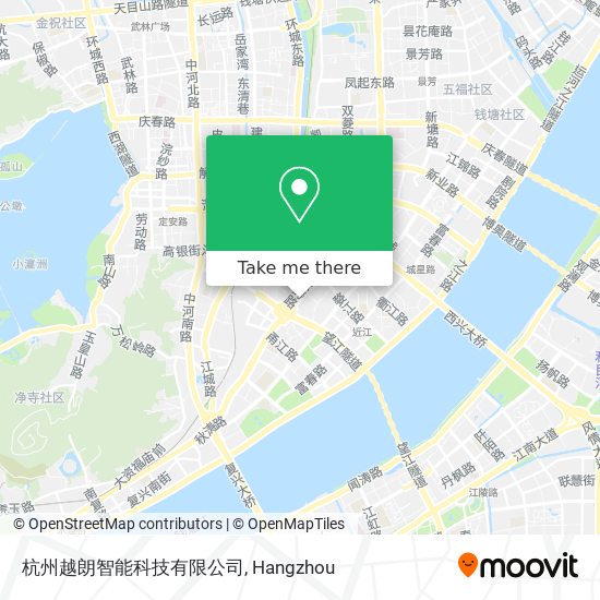 杭州越朗智能科技有限公司 map