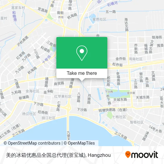 美的冰箱优惠品全国总代理(浙宝城) map