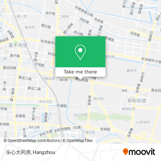 乐心大药房 map