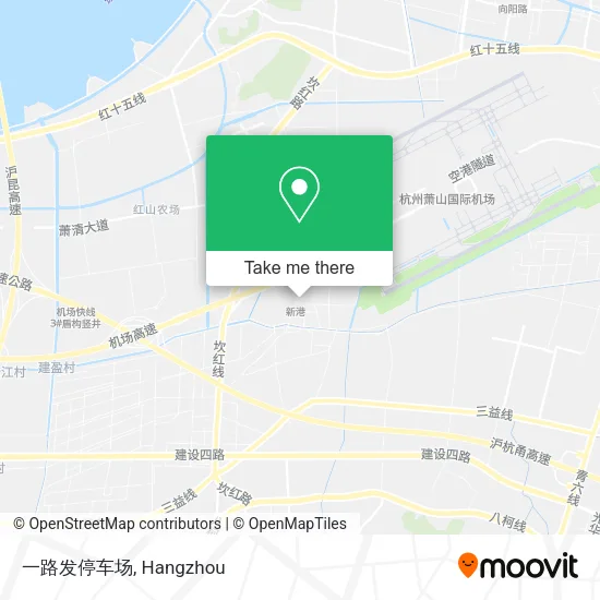 一路发停车场 map