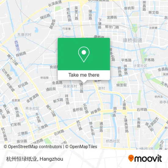 杭州恒绿纸业 map