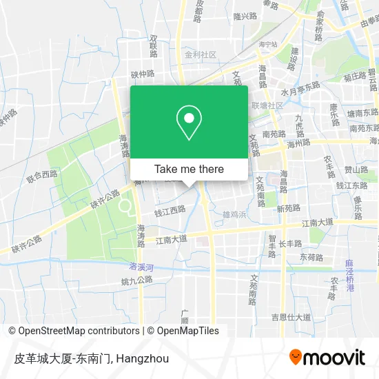 皮革城大厦-东南门 map