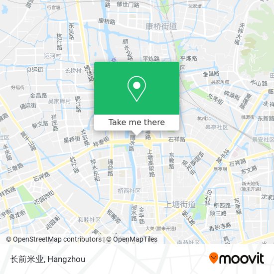 长前米业 map
