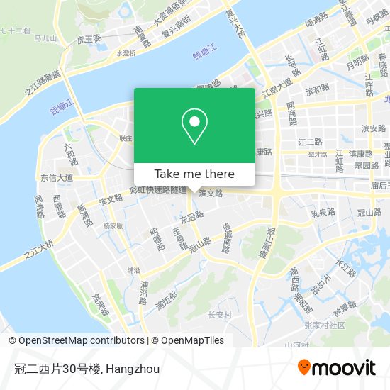 冠二西片30号楼 map