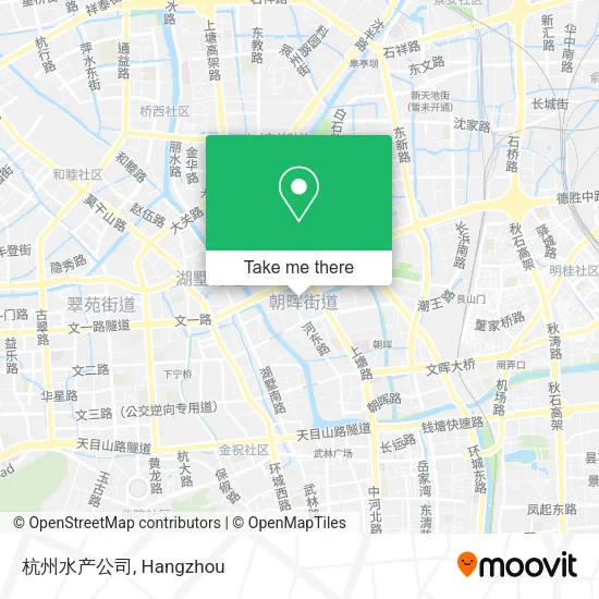 杭州水产公司 map