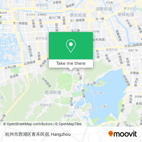 杭州市西湖区青禾民宿 map