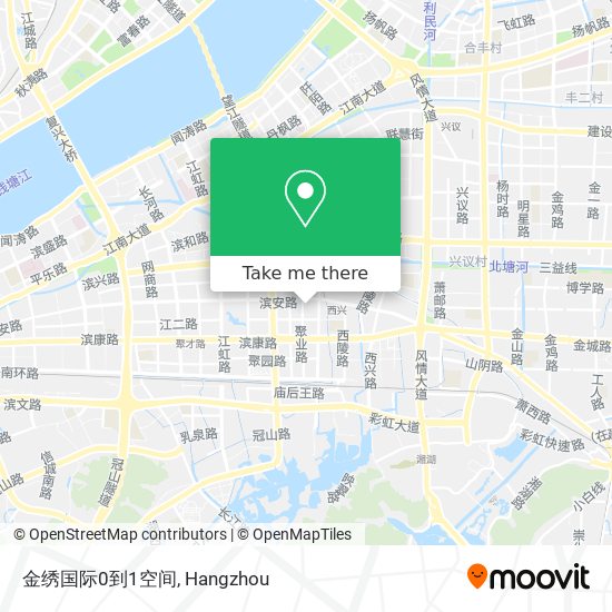 金绣国际0到1空间 map