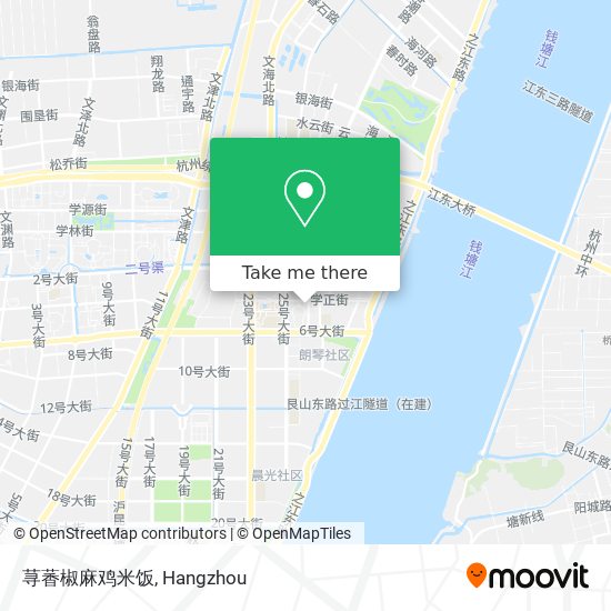 荨萫椒麻鸡米饭 map
