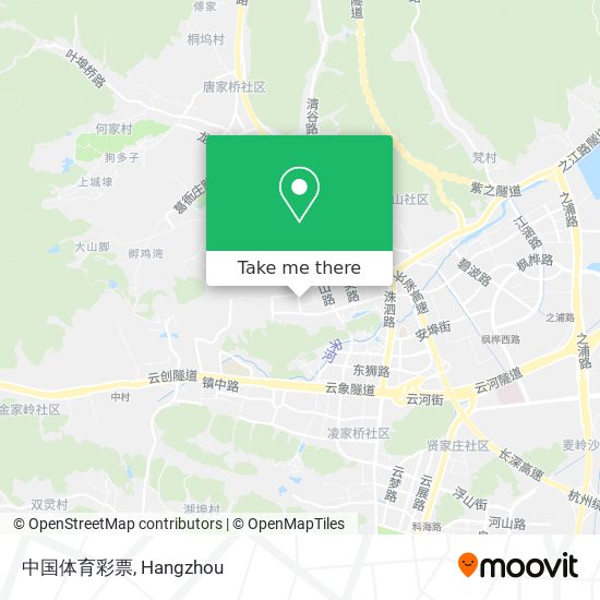 中国体育彩票 map