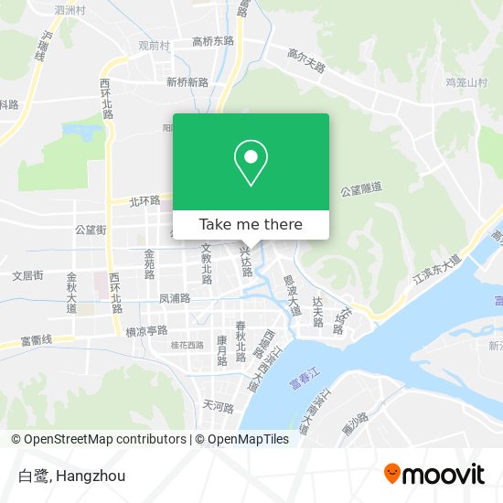 白鹭 map