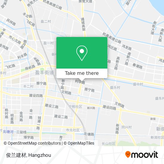 俊兰建材 map