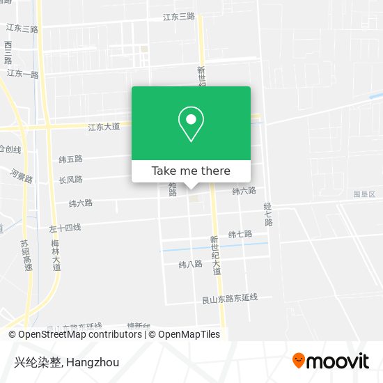 兴纶染整 map