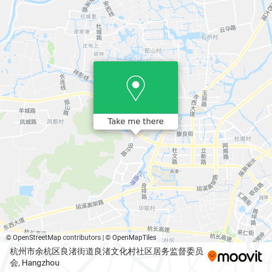 杭州市余杭区良渚街道良渚文化村社区居务监督委员会 map