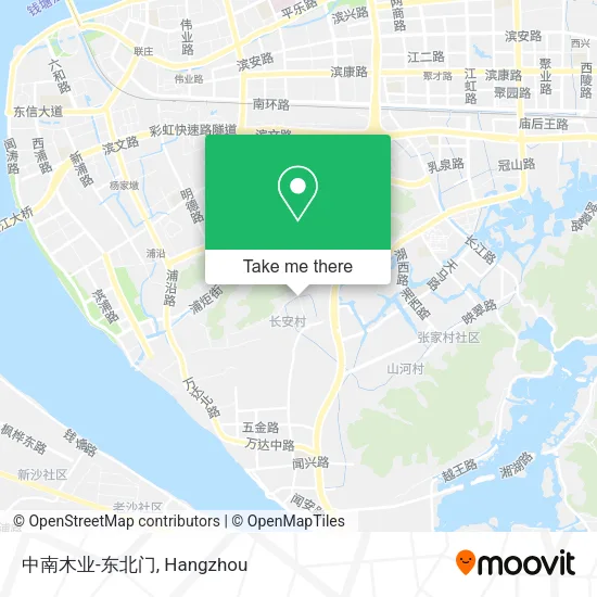 中南木业-东北门 map