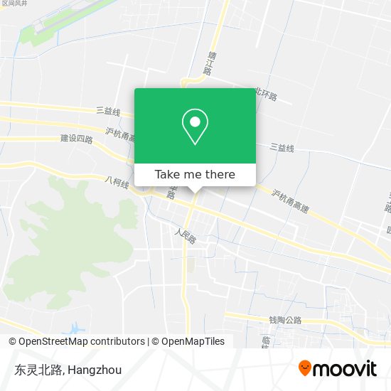 东灵北路 map