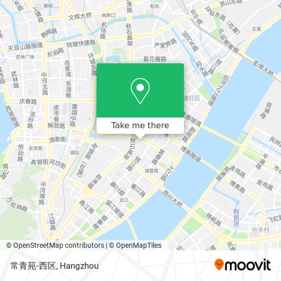 常青苑-西区 map
