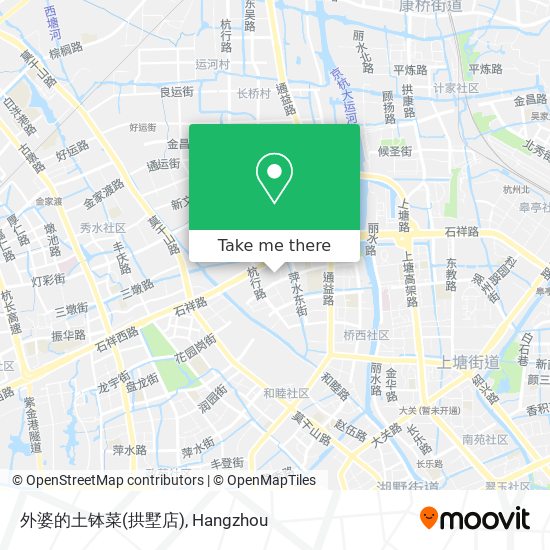 外婆的土钵菜(拱墅店) map