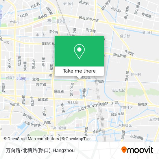 万向路/北塘路(路口) map