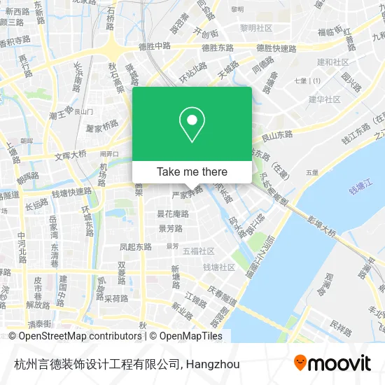 杭州言德装饰设计工程有限公司 map