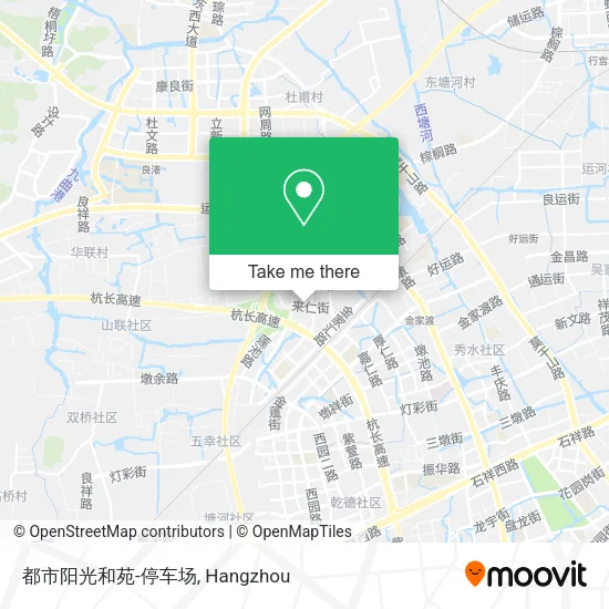 都市阳光和苑-停车场 map