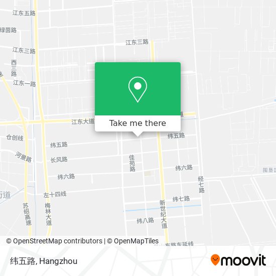 纬五路 map