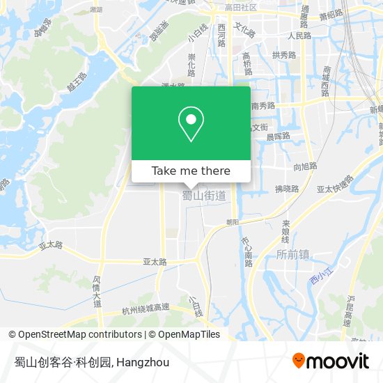 蜀山创客谷·科创园 map