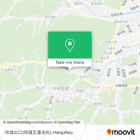 玲珑出口(玲珑互通东向) map