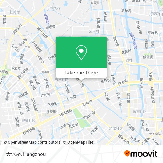 大泥桥 map