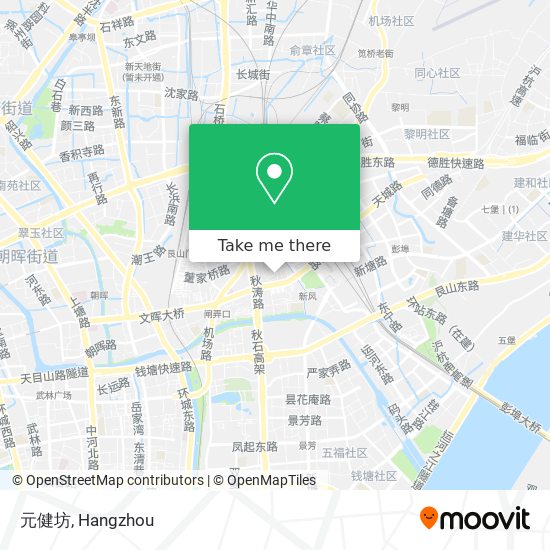元健坊 map