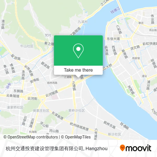 杭州交通投资建设管理集团有限公司 map