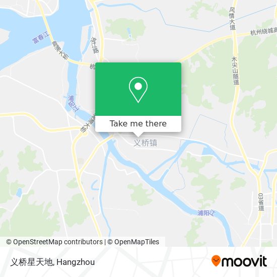 义桥星天地 map