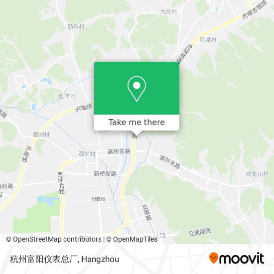 杭州富阳仪表总厂 map