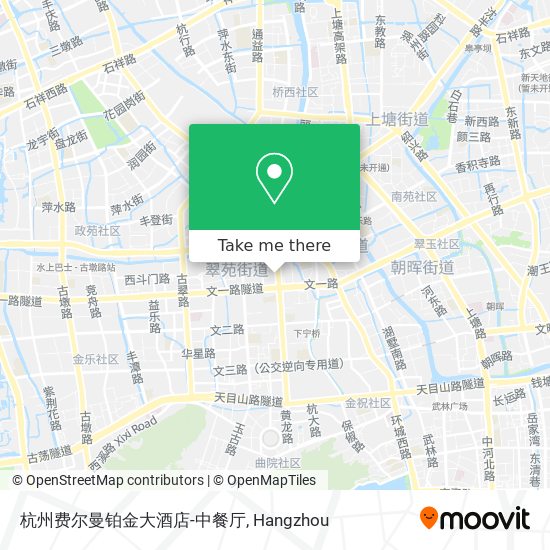 杭州费尔曼铂金大酒店-中餐厅 map