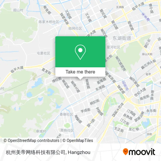 杭州美帝网络科技有限公司 map