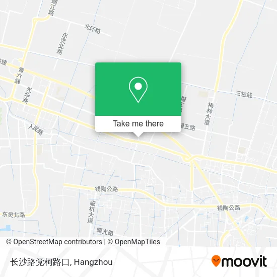 长沙路党柯路口 map