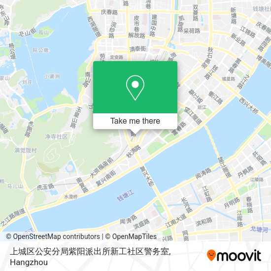 上城区公安分局紫阳派出所新工社区警务室 map