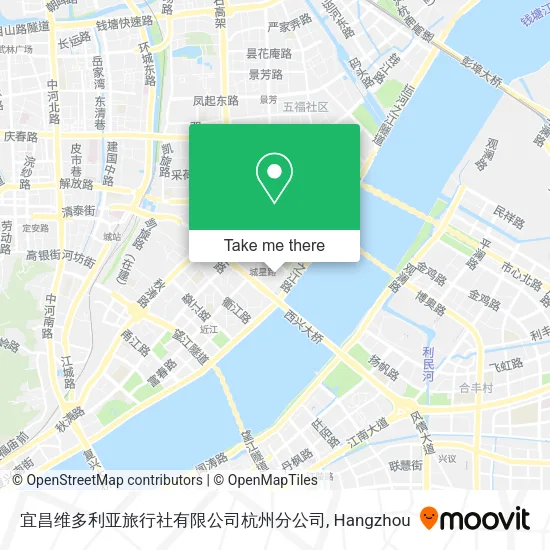 宜昌维多利亚旅行社有限公司杭州分公司 map