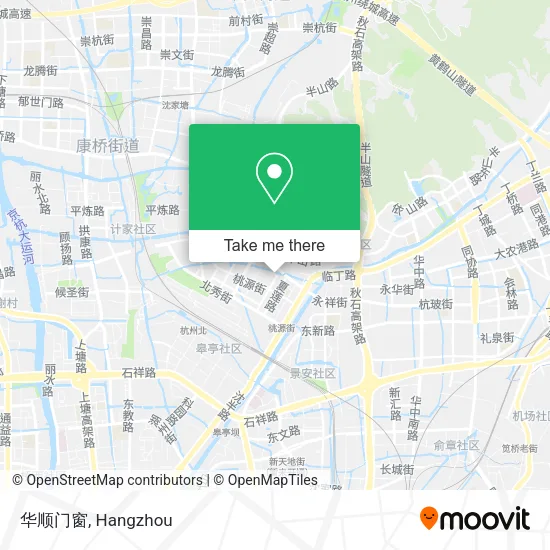 华顺门窗 map