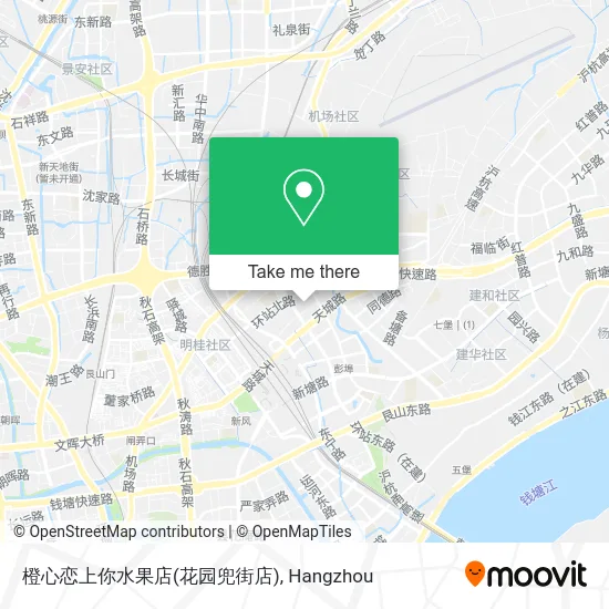 橙心恋上你水果店(花园兜街店) map