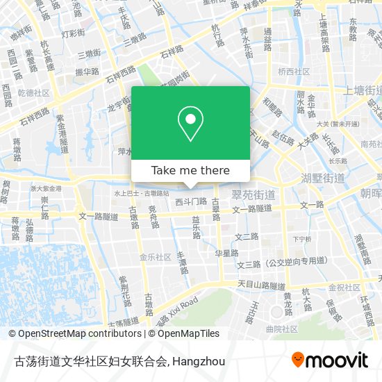 古荡街道文华社区妇女联合会 map