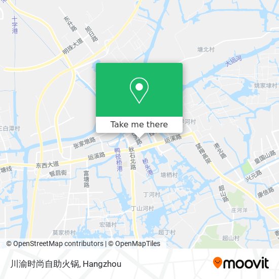 川渝时尚自助火锅 map