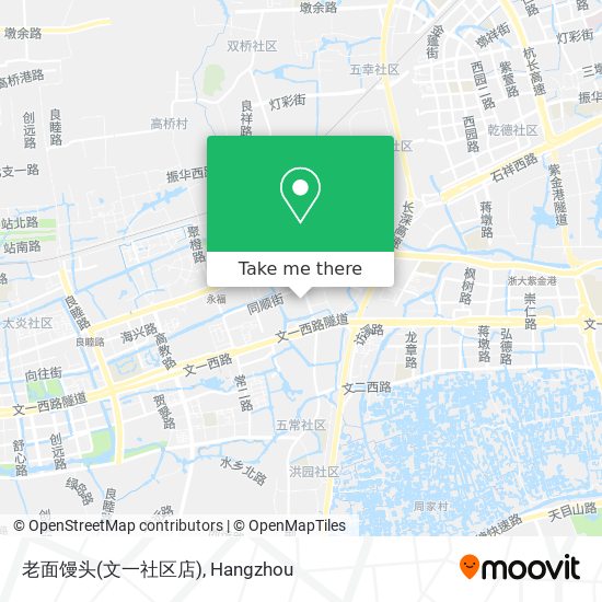 老面馒头(文一社区店) map
